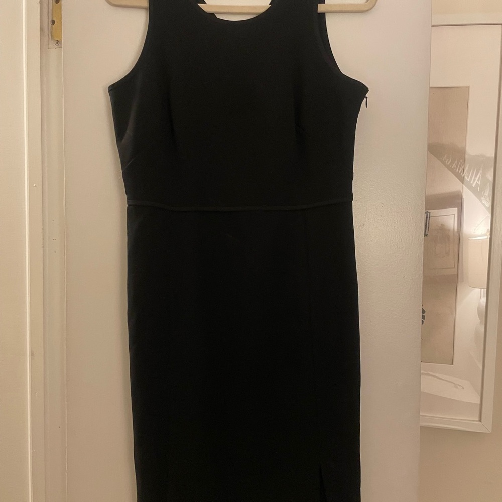 Ann Taylor Black Sleeveless Dress - 8P